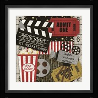 Home Movie I Framed Print