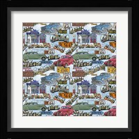 Route 66 - Cars I Framed Print
