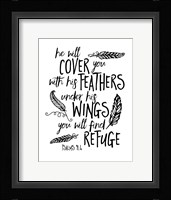 Cover You With Feathers Fine Art Print