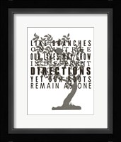 Family Tree Branches Fine Art Print