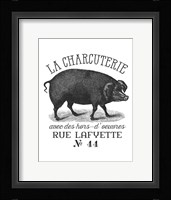 French Pig Fine Art Print