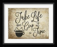One Cup A Time Fine Art Print