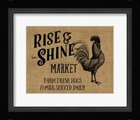 Rise And Shine Market Fine Art Print