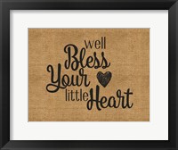 Bless Your Heart Fine Art Print