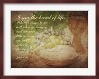 John 6:35 I am the Bread of Life (Grapes) Fine Art Print