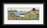 The Edge Of Town Framed Print