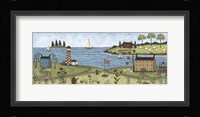 Coastal View Framed Print
