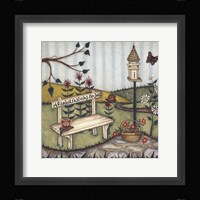 A Garden Restores The Soul Framed Print