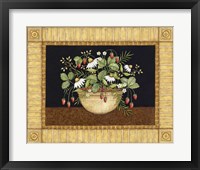 Strawberries Framed Print