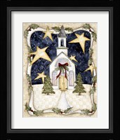 Christmas Church Fine Art Print