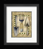 Time To Dig Framed Print