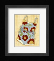 Red Bathing Suit Print Fine Art Print