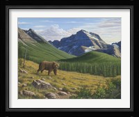 Heading Down The Slope Fine Art Print