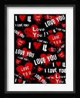 I Love You Fine Art Print