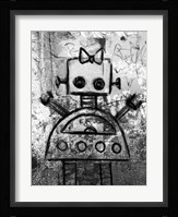 Girl Robot Framed Print