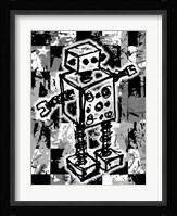 Sketched Robot Fine Art Print