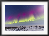 Aurora borealis, Manitoba, Canada Fine Art Print