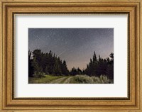 Meteor and Big Dipper, Mount Kobau, Canada Fine Art Print