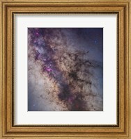 Center of the Milky Way in Sagittarius and Scorpius Fine Art Print