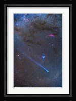 Comet Lovejoy's long ion tail in Taurus Fine Art Print