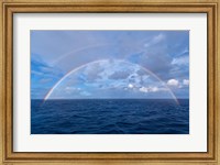 Double rainbow over the Atlantic Ocean Fine Art Print