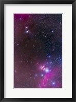 Messier 78 & Horsehead Nebula in Orion Fine Art Print