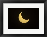 Partial Eclipse of the Sun as seen from Jasper, Alberta, Canada Fine Art Print