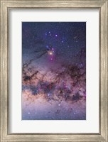 Scorpius with parts of Lupus and Ara regions of the southern Milky Way Fine Art Print