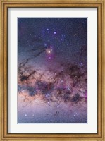 Scorpius with parts of Lupus and Ara regions of the southern Milky Way Fine Art Print