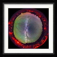 Milky Way above the Table Mountain Star Party in Washington State Fine Art Print