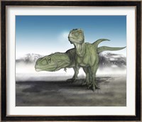 Pair of Giganotosaurus Fine Art Print