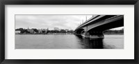 Kennedy Bridge on Rhine River, Bonn, North Rhine Westphalia, Germany Fine Art Print