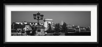 Chain Bridge over Danube River, Budapest, Hungary Fine Art Print
