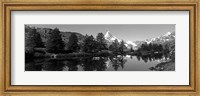 Matterhorn reflecting into Grindjisee Lake, Zermatt, Valais Canton, Switzerland Fine Art Print