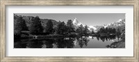 Matterhorn reflecting into Grindjisee Lake, Zermatt, Valais Canton, Switzerland Fine Art Print