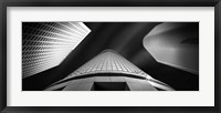 Low angle view of skyscrapers, City Of Los Angeles, California Fine Art Print