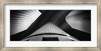 Low angle view of skyscrapers, City Of Los Angeles, California Fine Art Print