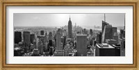 Aerial view of cityscape, NY Fine Art Print