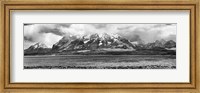View of the Sarmiento Lake in Torres del Paine National Park, Patagonia, Chile Fine Art Print