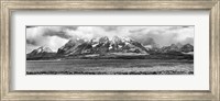 View of the Sarmiento Lake in Torres del Paine National Park, Patagonia, Chile Fine Art Print