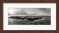 Island of arctic birds and sea lions, Beagle Channel, Patagonia, Argentina Fine Art Print