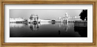 Temple at the waterfront, Golden Temple, Amritsar, Punjab, India Fine Art Print