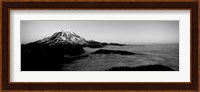 Sea of clouds with mountains in the background, Mt Rainier, Washington State Fine Art Print
