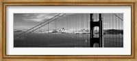 Golden Gate Bridge with San Francisco in the background, California Fine Art Print
