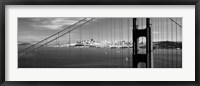 Golden Gate Bridge with San Francisco in the background, California Fine Art Print