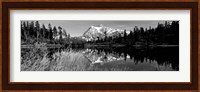 Mt Shuksan and Picture Lake, North Cascades National Park, Washington State Fine Art Print