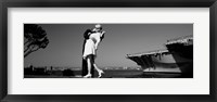 Unconditional Surrender, San Diego Aircraft Carrier Museum, San Diego, California Fine Art Print