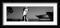 Unconditional Surrender, San Diego Aircraft Carrier Museum, San Diego, California Fine Art Print