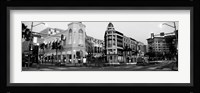Traffic on the road, Rodeo Drive, Beverly Hills, Los Angeles County, California Fine Art Print
