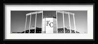 Baseball stadium, Kauffman Stadium, Kansas City, Missouri Fine Art Print